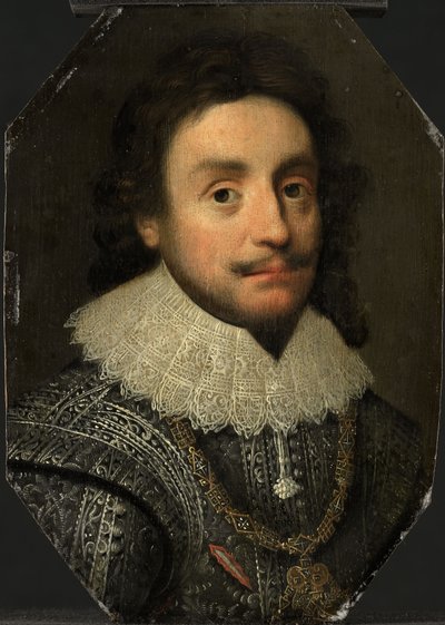 Portret van Frederik V door Michiel Jansz. van (after) Miereveld