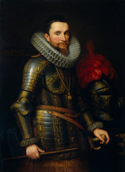 Portret van Ambrogio Spinola (1569-1630) door Michiel Jansz van Mierevelt