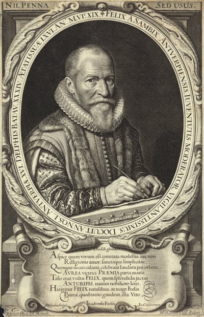 Portret van Felix van Sambix door Michiel Jansz van Mierevelt