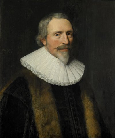 Portret van Jacob Cats (1577-1660) door Michiel Jansz van Mierevelt