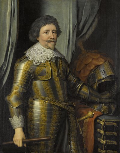 Frederik Hendrik, Prins van Oranje, atelier van Michiel Jansz van Mierevelt, ca. 1632 door Michiel Jansz van Mierevelt