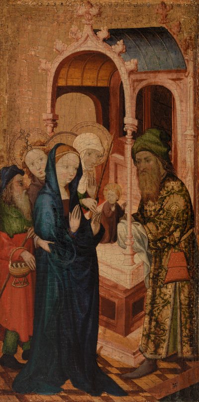 Presentatie van Christus in de tempel door Miguel Alcaniz