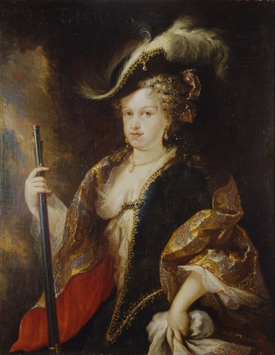 Maria Luisa Gabriela van Savoye, jageres door Miguel Jacinto Meléndez