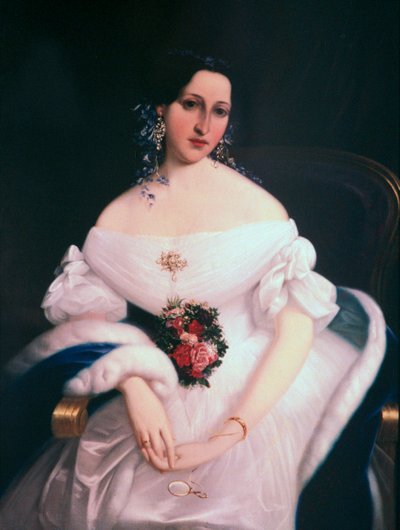 Luisa Pesjak, ca. 1835 door Mihael Stroj