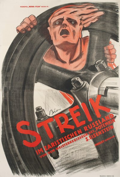 Poster voor de stomme film 