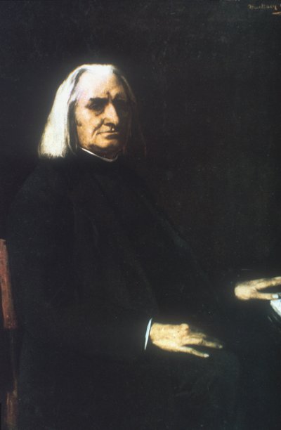Franz Liszt door Mihály Munkácsy