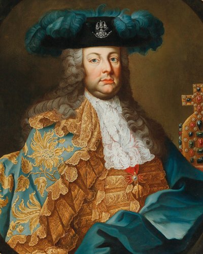 Portret van keizer Frans I van Oostenrijk door Mijtens