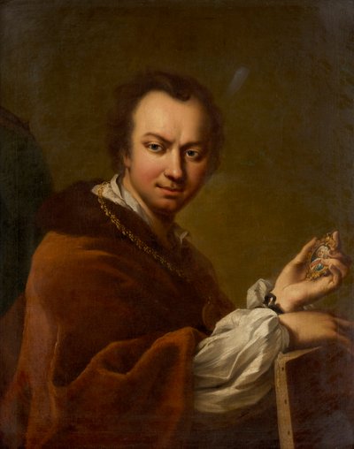 Zelfportret, 1731-1734 door Mijtens