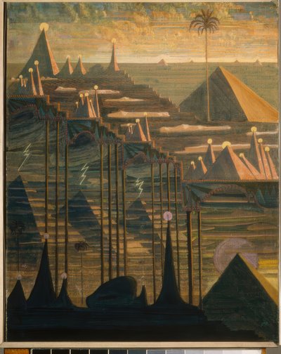 Allegro (Sonate VII) door Mikalojus Ciurlionis