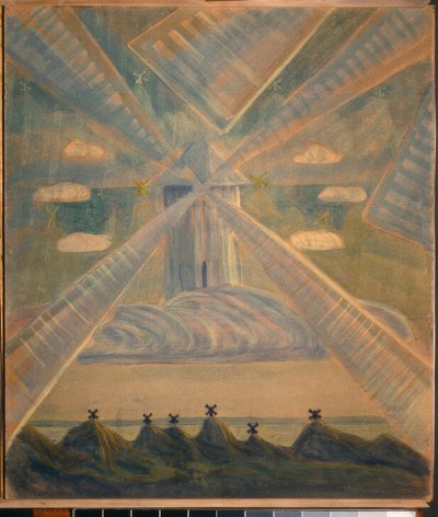 Andante (Sonate II) door Mikalojus Ciurlionis