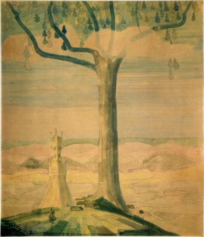 Andante (Sonate IV) door Mikalojus Ciurlionis