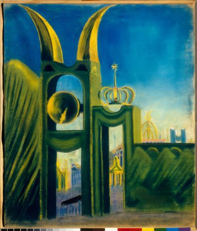 Begrafenissymfonie (I) door Mikalojus Ciurlionis