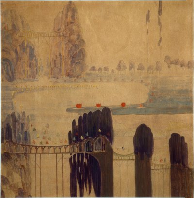 Scherzo (Sonate I) door Mikalojus Ciurlionis