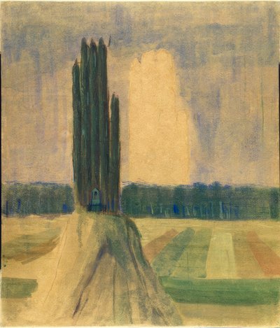Zoemer (II) door Mikalojus Ciurlionis
