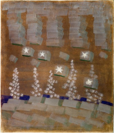 Winter (VIII) door Mikalojus Ciurlionis