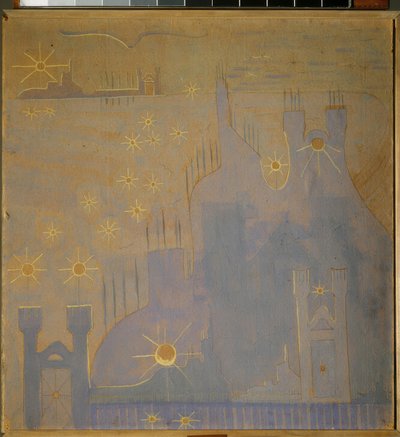 Allegro (Sonates I) door Mikalojus Konstantinas Čiurlionis
