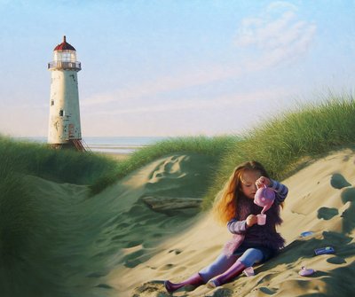 Picknick, 2011 (olieverf op linnen) door Mike Briscoe