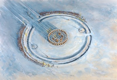 Stonehenge, ca. 20e eeuw v.Chr., ca. 1990-2010 door Mike Seaforth