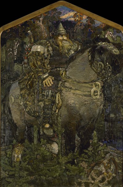 Bogatyr, 1898 door Mikhail Aleksandrovich Vrubel