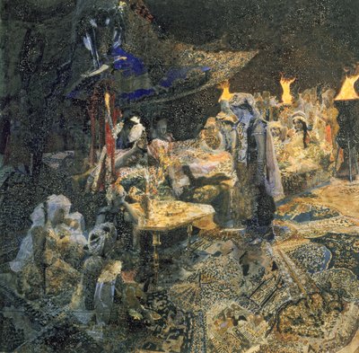 Oosters Verhaal door Mikhail Aleksandrovich Vrubel