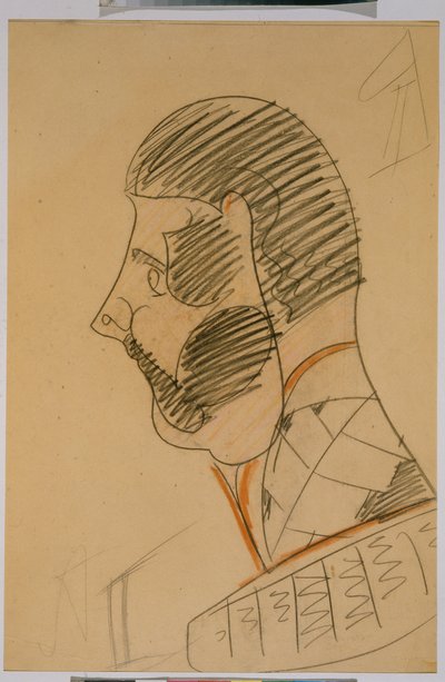 Keizer Alexander II van Rusland door Mikhail Aleksandrovich Vrubel