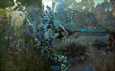 Ochtend, 1897 door Mikhail Aleksandrovich Vrubel