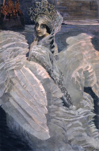 Prinses Zwaan, 1900 door Mikhail Aleksandrovich Vrubel