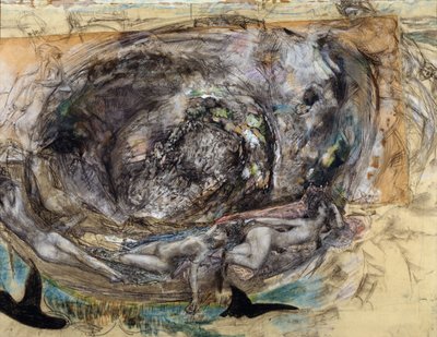 Schaduwen van een lagune, 1905 door Mikhail Aleksandrovich Vrubel