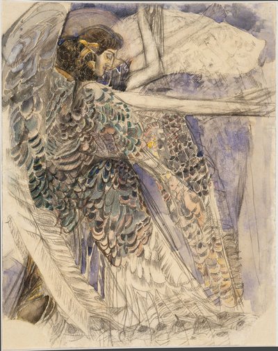 Seraf, 1904-1905 door Mikhail Aleksandrovich Vrubel