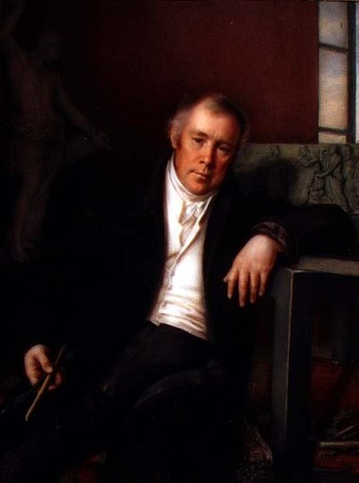 Portret van Vasili Ivanovich Demut-Malinovsky (1779-1846) 1830 door Mikhail Ivanovich Terebenev