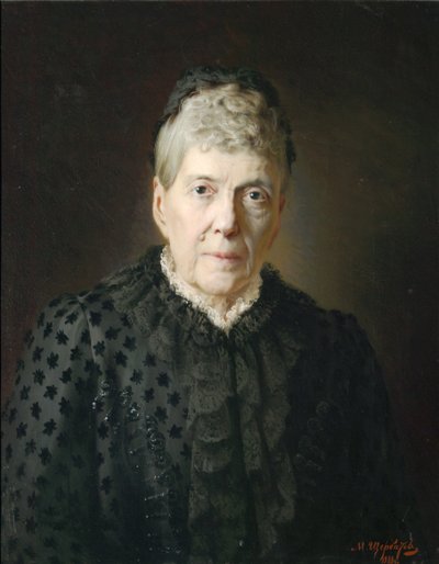 Portret van Gravin E.L. Kochubei, 1888 door Mikhail Lazarevich Shcherbatov
