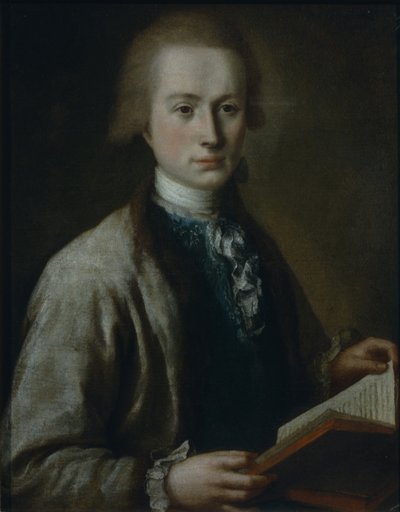 Portret van Alexei Grigoryevich Spiridov 1753-1828, 1772 door Mikhail Shibanov
