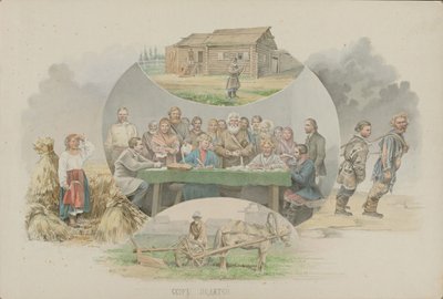 Belastinginning, 1862 door Mikhail Stepanovich Znamensky