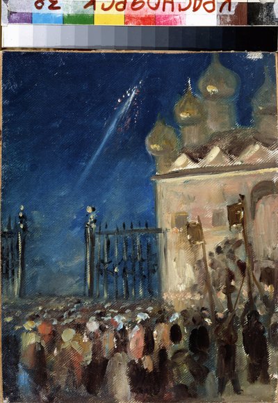 De paasmatines. Werk van Mikhail Vasilyevich Nesterov door Mikhail Vasilievich Nesterov