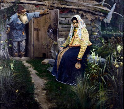 De Liefdesdrank door Mikhail Vasilievich Nesterov