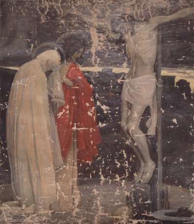 Calvarie door Mikhail Vasilievich Nesterov