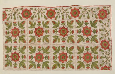 Applicatie Quilt door Mildred E. Bent