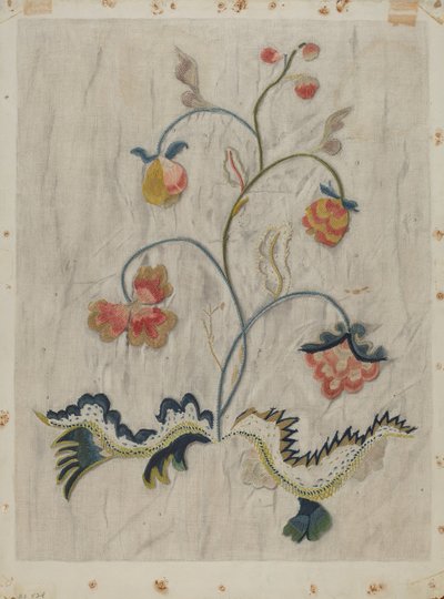 Detail van Sprei door Mildred E. Bent