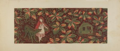 Gedrukt Textiel, c. 1940 door Mildred Ford