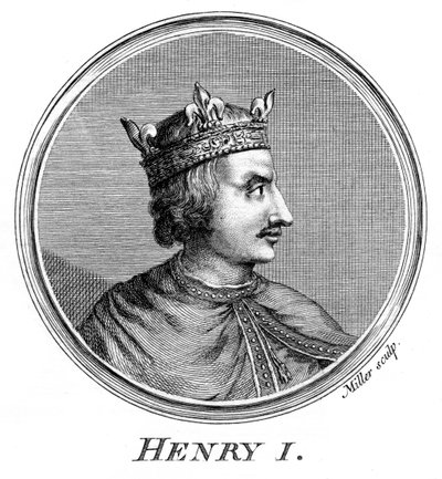 Hendrik I, Koning van Engeland door Miller