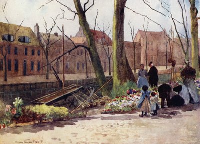Bloemenmarkt, Haarlem door Mima Nixon