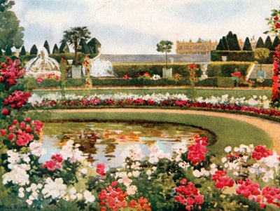 Het Parterre de Latone, Versailles door Mima Nixon