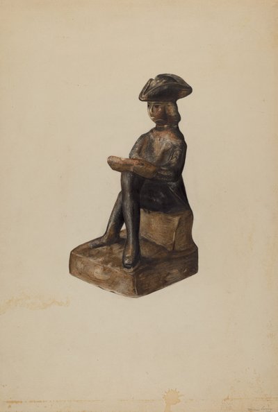 Figuur, c. 1938 door Mina Lowry