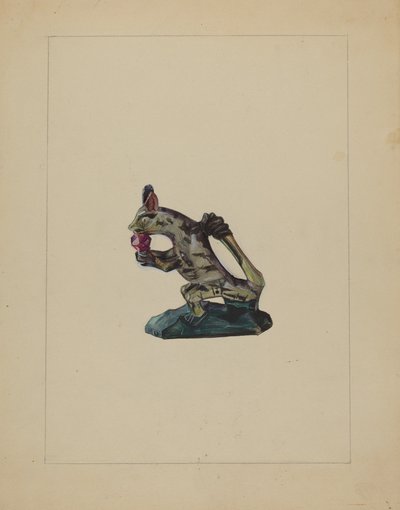 Pa. Duitse figurine door Mina Lowry