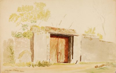 Abdij Poort-St. door Miner Kilbourne Kellogg