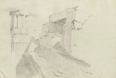 Carnac, Egypte door Miner Kilbourne Kellogg