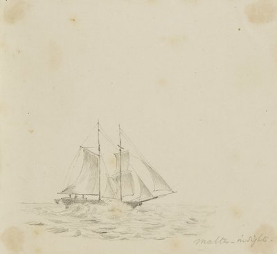 Malta (schip) door Miner Kilbourne Kellogg