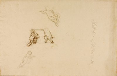 Putti (schetsen van Venetië) door Miner Kilbourne Kellogg