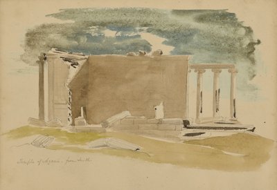 Tempel van Azani, vanuit het zuiden door Miner Kilbourne Kellogg