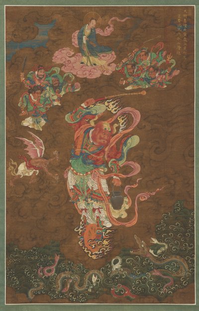 Maarschalk Wang door Ming Dynasty Chinese School
